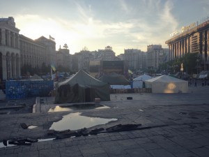 Sunset over Maidan